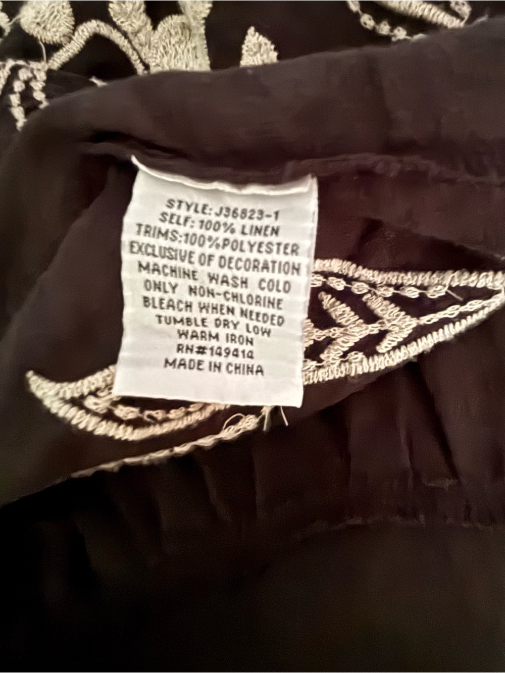 Johnny Was Tiered Dress - Picture 8 of 8